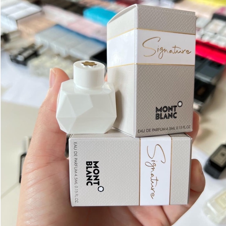 Nước Hoa ᴍᴏɴᴛʙʟᴀɴᴄ Signature EDP 10ml