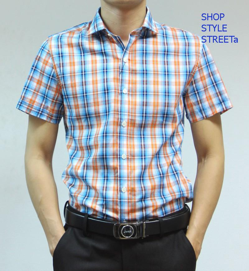 Áo sơ mi nam cộc tay chất đẹp