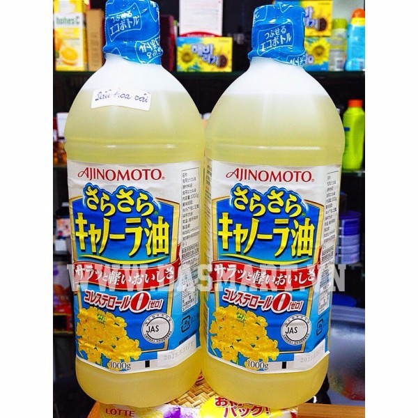 DẦU ĂN HOA CẢI AJINOMOTO 1LIT (Date: 2022)