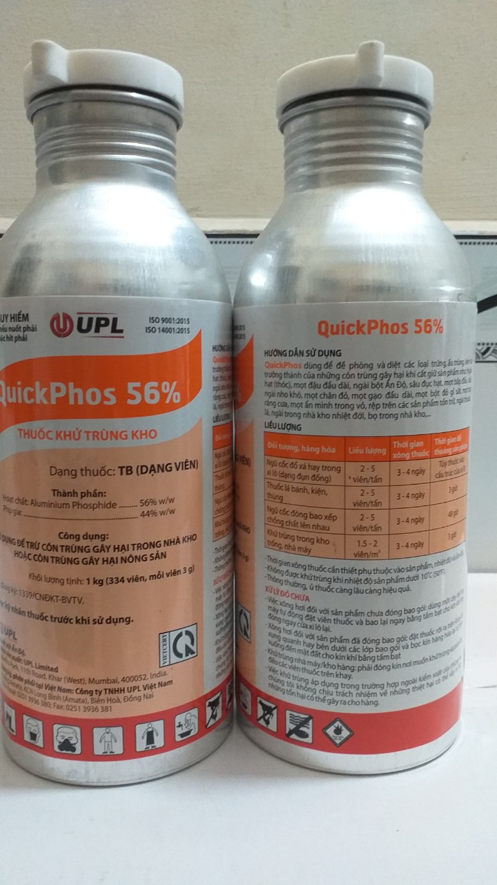 Quick phos 56% - Thuốc diệt mọt nông sản