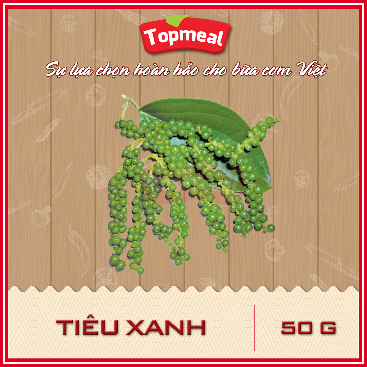 HCM - Tiêu xanh (50g) - [Giao nhanh TPHCM]