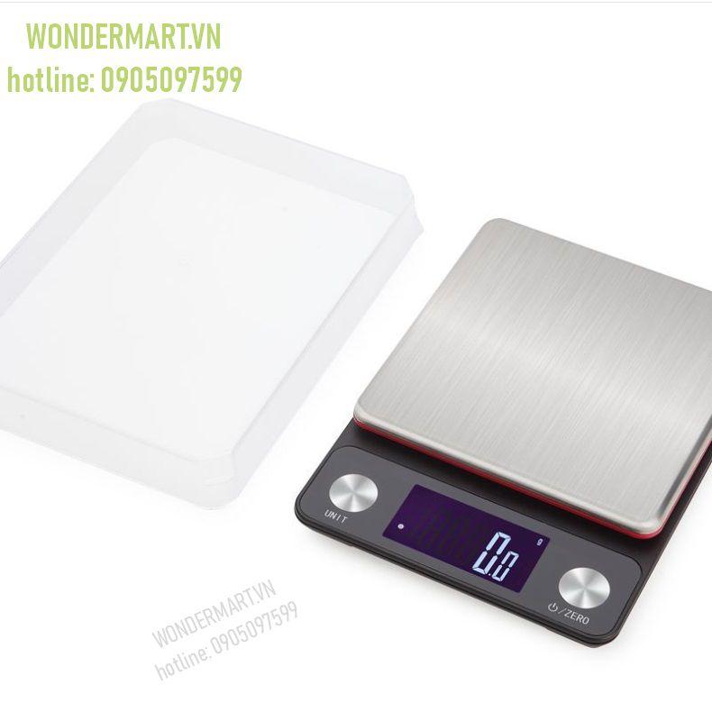 Cân điện tử nhà bếp Electronic Scale CX-K21 cân 5kg-0.1g cảm ứng màn hình LED