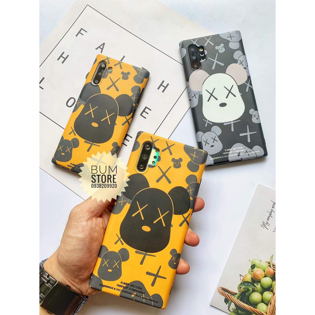Ốp Lưng Bearbrick Samsung Galaxy Note 20 Ultra / Note 20 / Note 10 Plus / Note 10 / Note 9 / Note 8