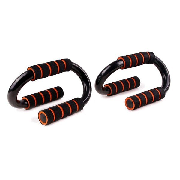 Dụng Cụ Hít Đất Chống Đẩy Basic Sport Chân Cong Inox