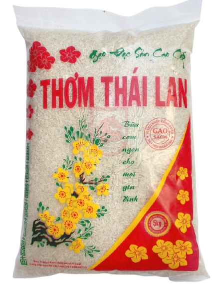 Gạo Thơm Thái 🌾𝐁𝐀𝐎 5 𝐊𝐆 🌾 Gạo Thơm Ngon Thượng Hạng