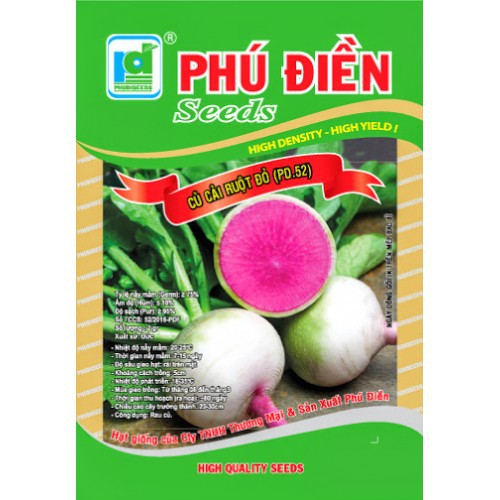 Hạt giống củ cải ruột đỏ