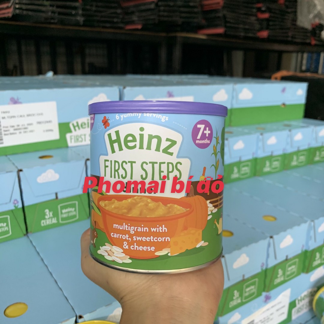 BỘT ĂN DẶM HEINZ ANH VỊ PHOMAI BÍ ĐỎ 7M+