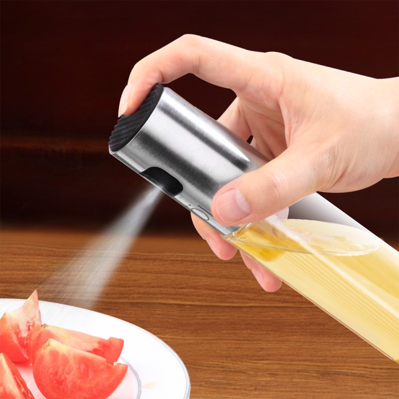 Bình thủy tinh xịt dầu thức ăn, xịt dấm chai 100ml