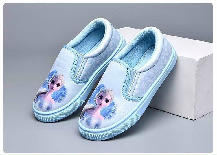 [ảnh thật] Giày lười elsa cho bé gái size 29-34