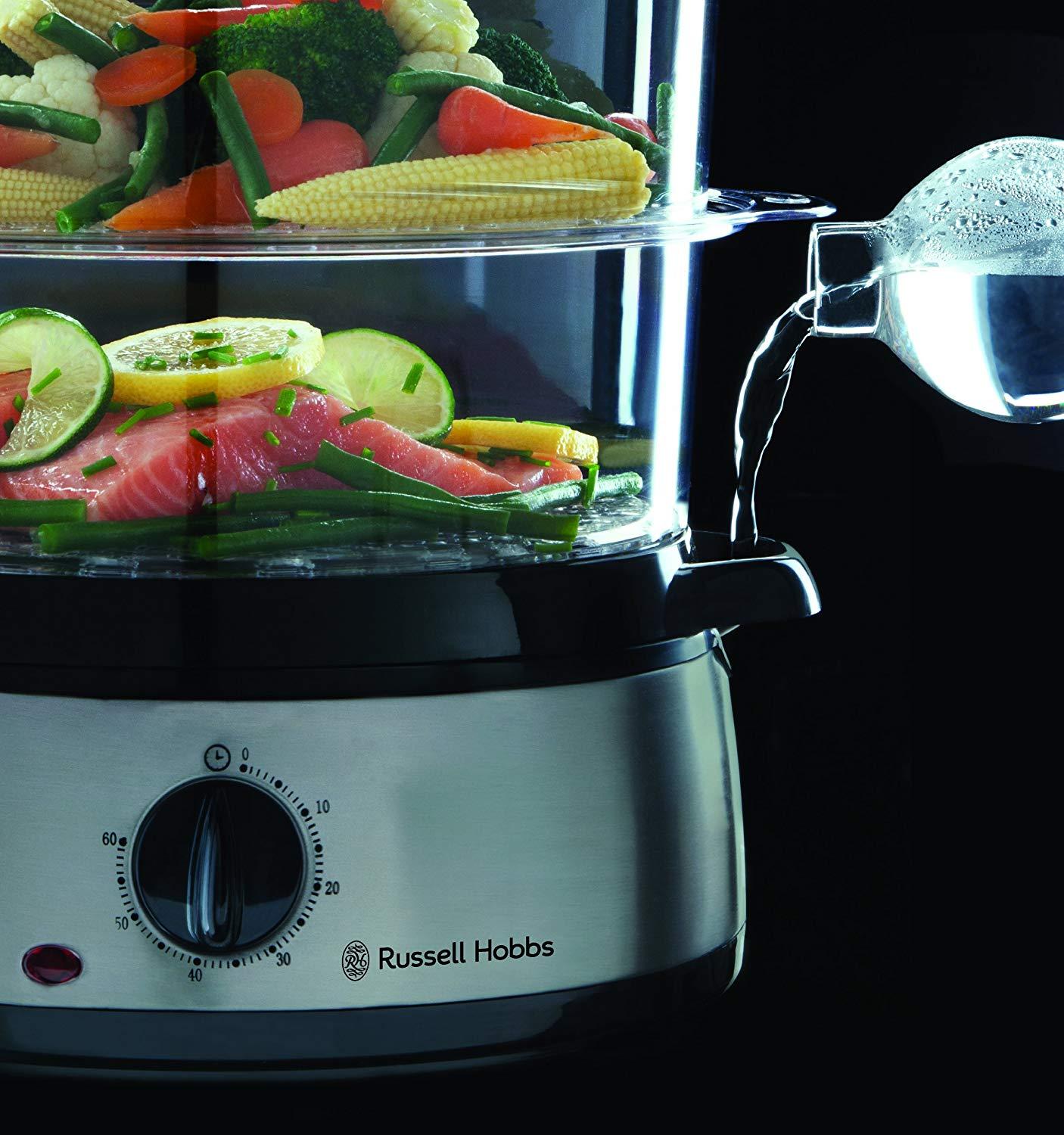 Nồi hấp 3 tầng Russel Hobbs