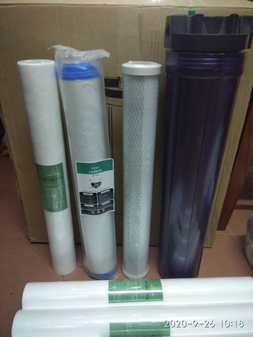 Lõi lọc nước số 3 CTO 20 inch