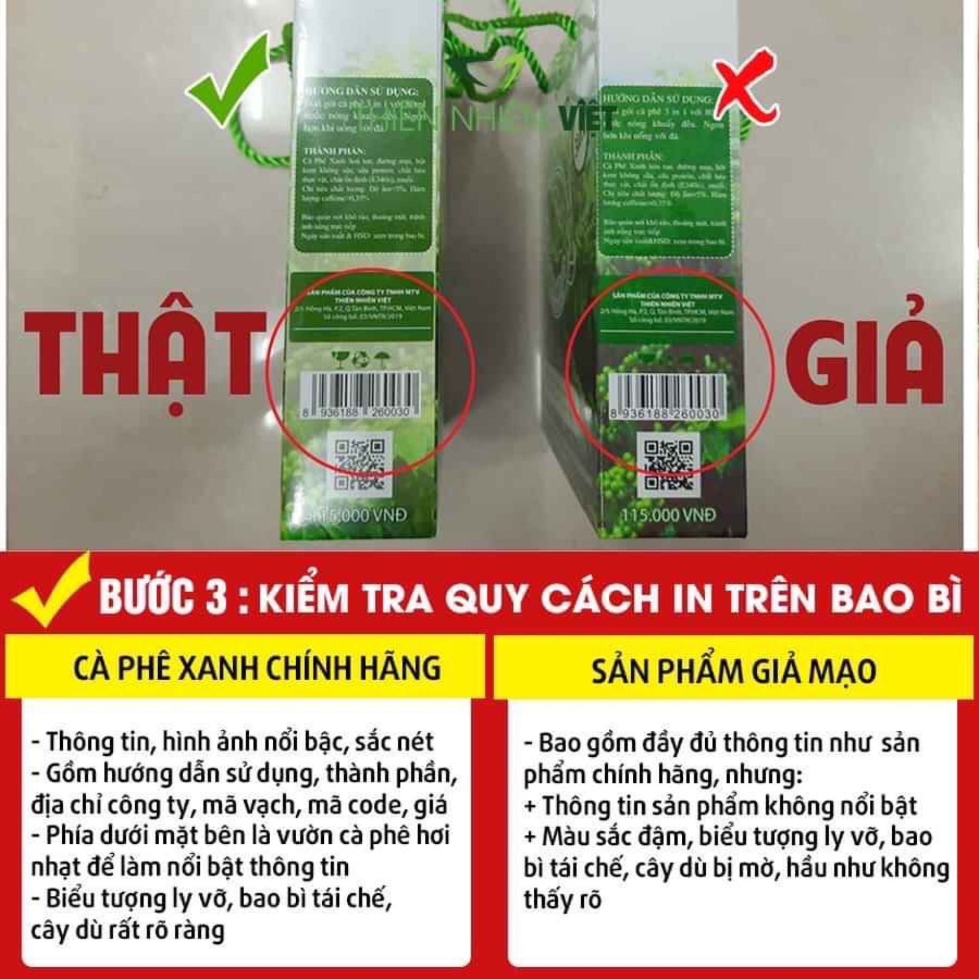 Combo 6 hộp cà phê xanh nhỏ 10 gói