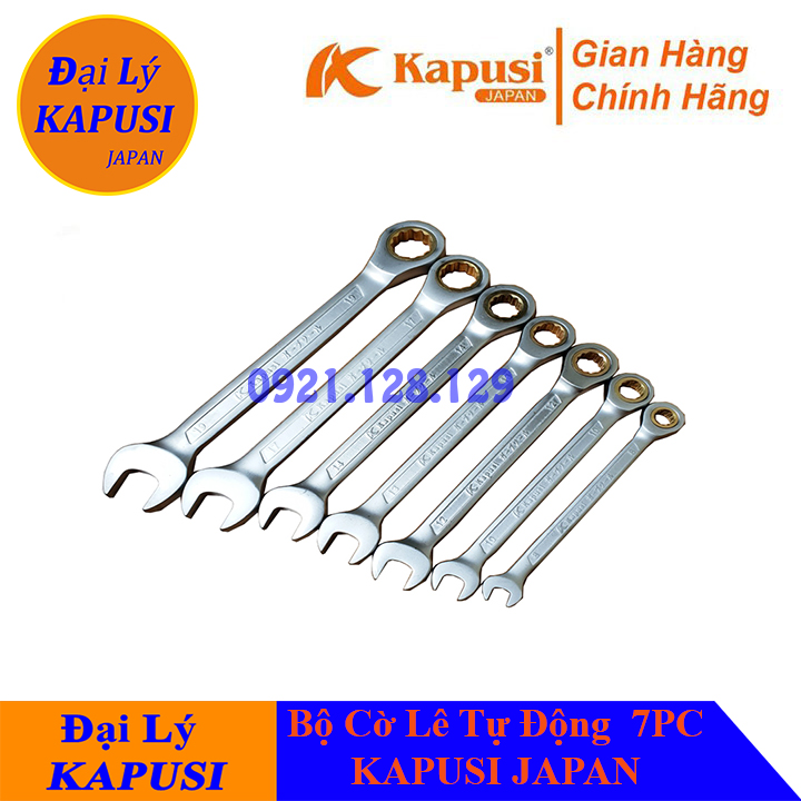 Bộ Cờ Lê, Cờ Lê Tự Động KAPUSI JAPAN 7PC