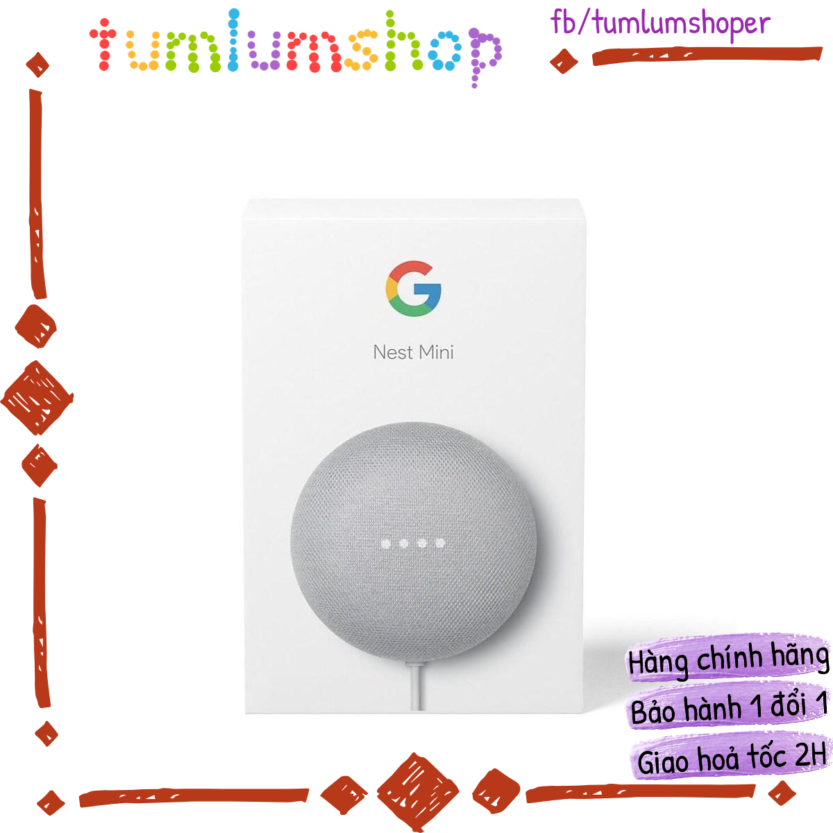 Google Nest Mini - Loa thông minh thế hệ thứ 2 của Google Home Mini