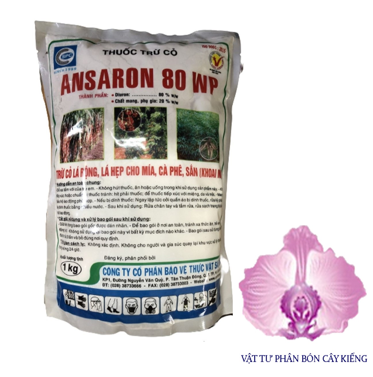 Thuốc trừ cỏ ansaron 80 wp - #012b# 1kg