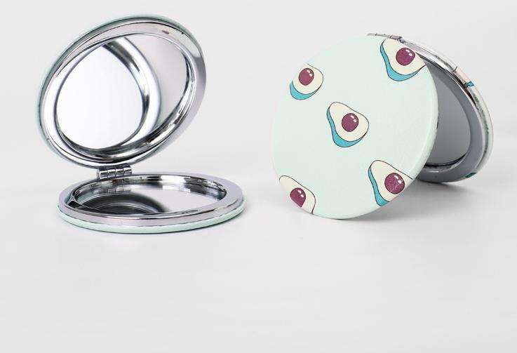 Gương Tròn Mini 2 mặt cầm tay - gương cầm tay bỏ túi - dcpxtrangphamsg