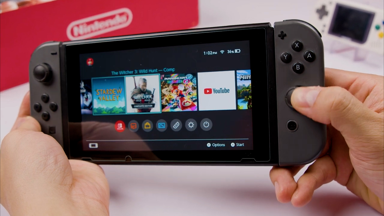 Nintendo Switch V1 - cài sẵn game (256Gb) + App Android + Game Retro