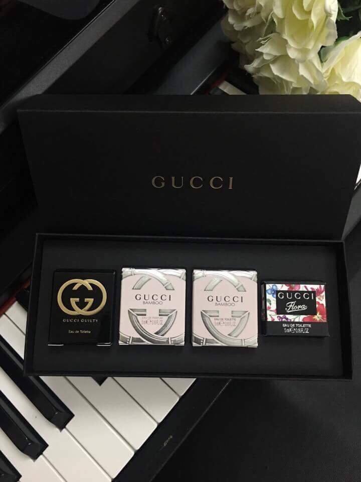[HCM]SET 4 CHAI NƯỚC HOA MINI 5ML/CHAI