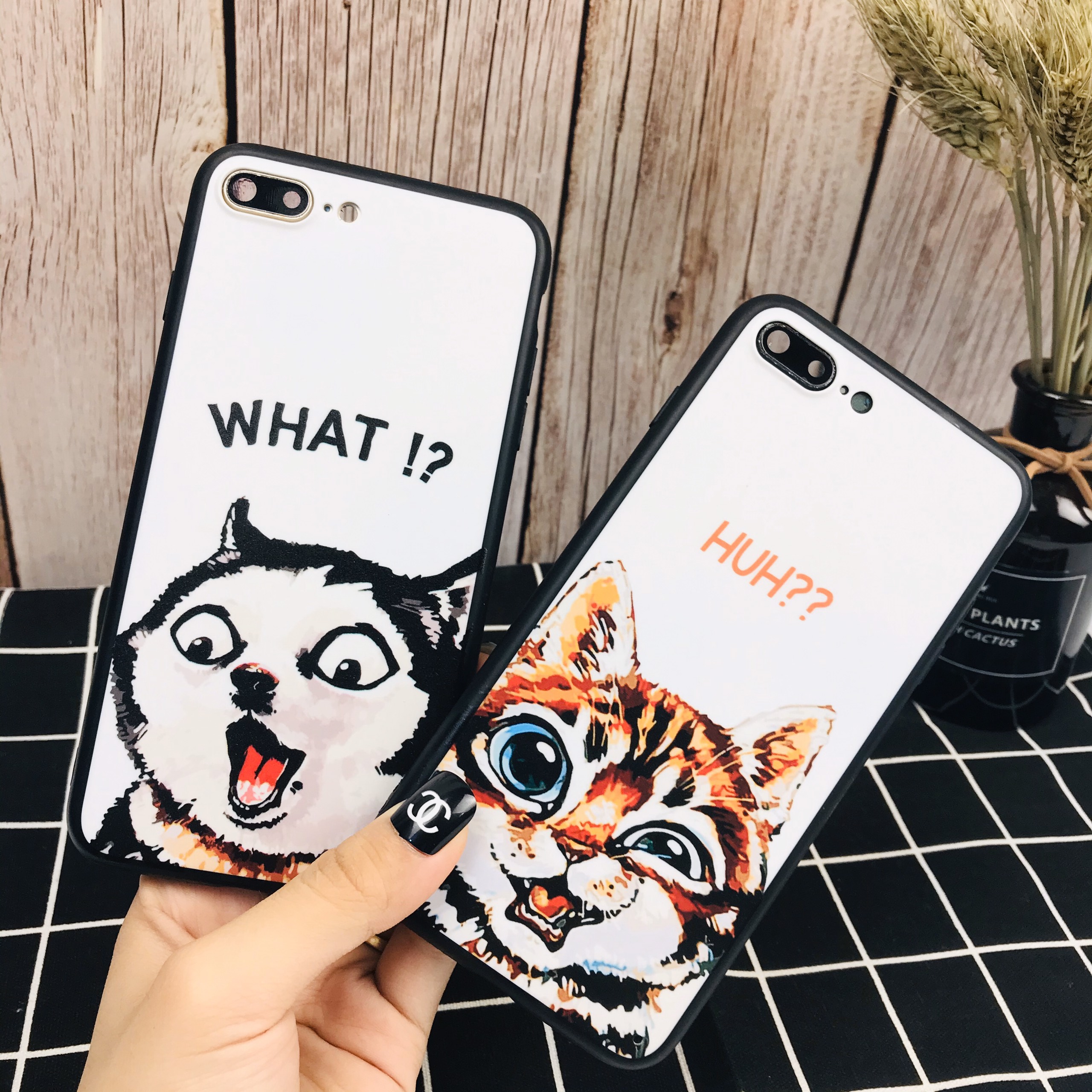 [ IPHONE ] ỐP LƯNG SILICON MÈO & CÚN