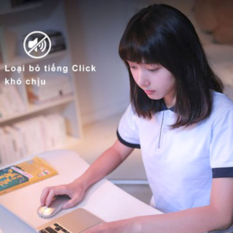 Chuột Bluetooth không cần đầu thu không dây 6 phím kết nối Bluetooth (6D)