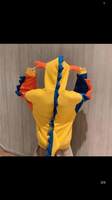 Áo Hoodie Khủng Long   Có Mũ Siêu Cute
