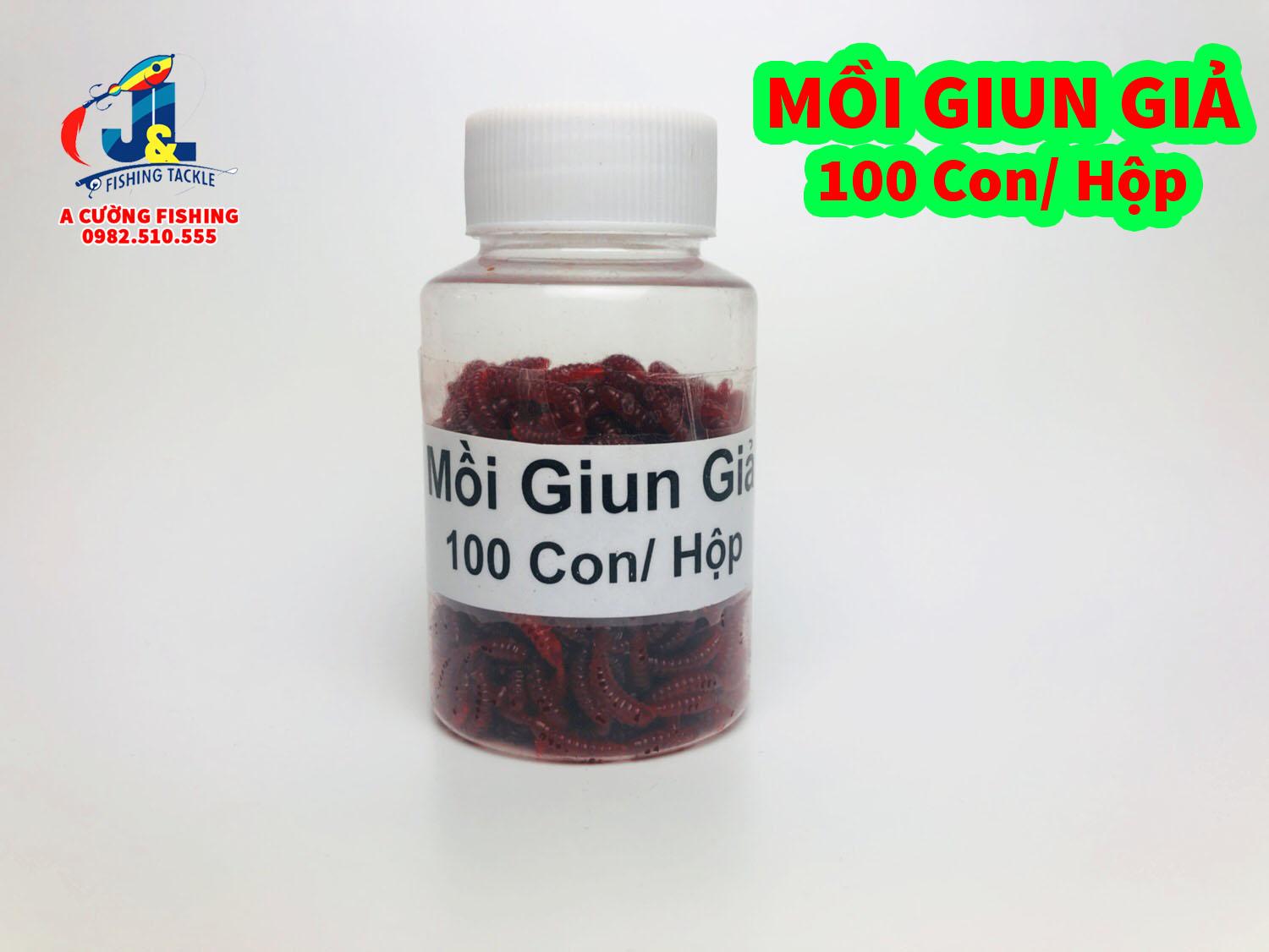 Giun mềm giả mồi câu cá (20 con)