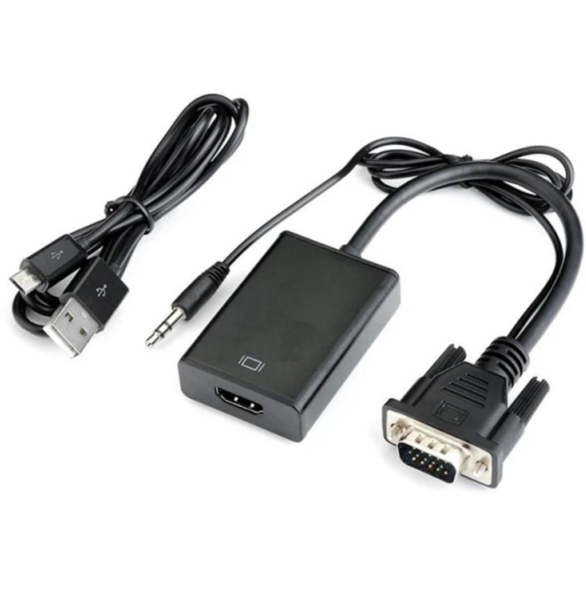 High Quality Vga + Audio to HDMI Conversion Cable