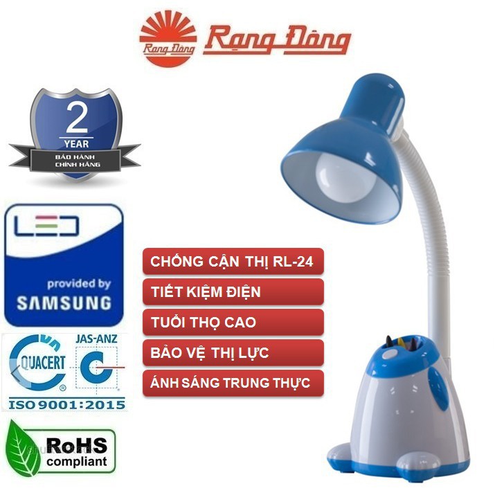 ⛔GIADUNGHOALONG⛔ Đèn học Rạng Đông cho bé (TẶNG BÓNG - LOẠI RẠNG ĐÔNG)