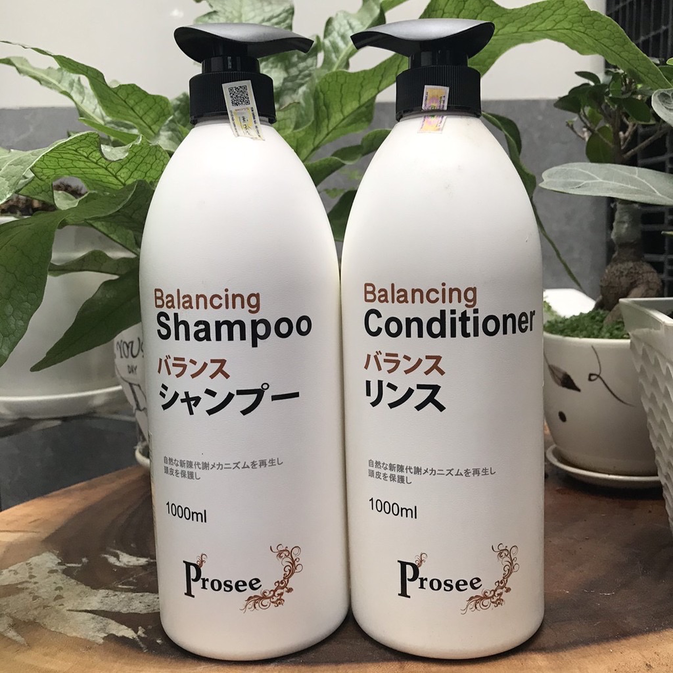 [HCM]Bộ dầu gội - xả Prosee Balancing dành cho tóc dầu và gàu 1000mlx2 - AS13