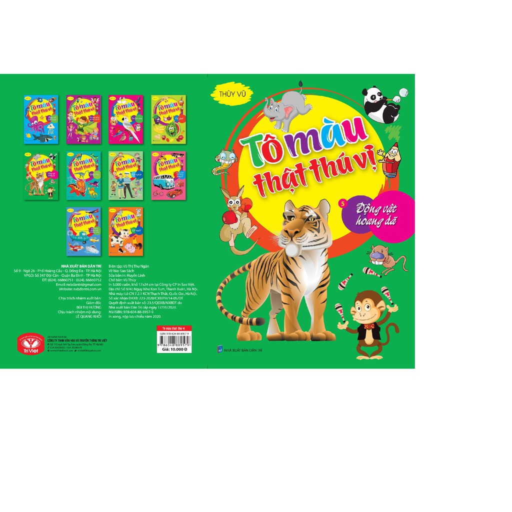 Tô Màu Thật Thú Vị - Động Vật Hoang Dã