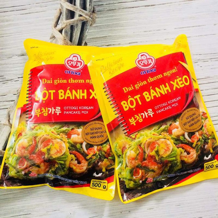 1Kg Bột bánh xèo OTTOGI( dai giòn thơm ngon) - doanvat_hangduong