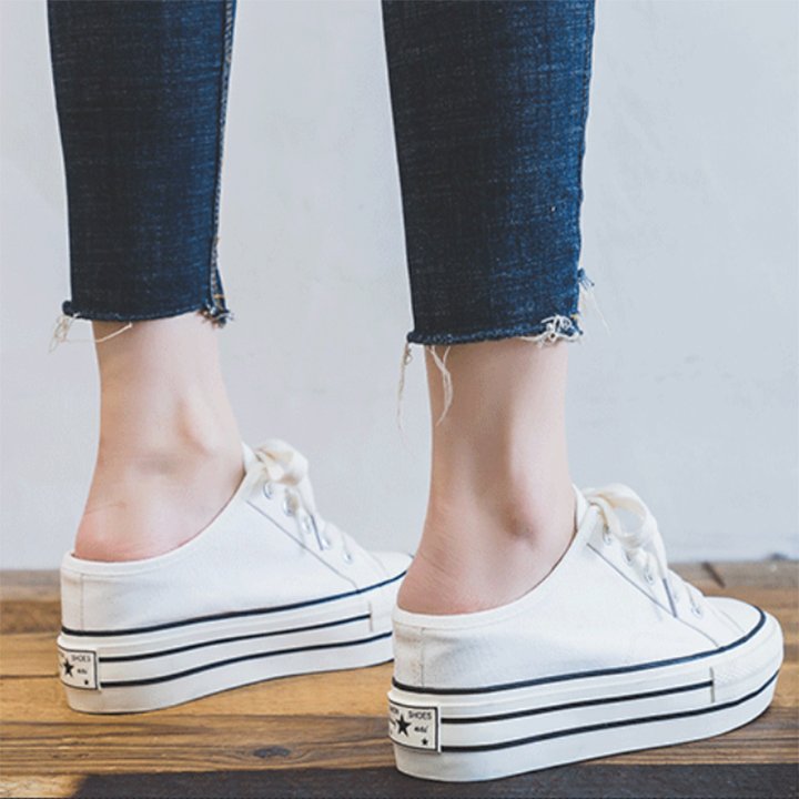 Sports Shoes with Padded Soles 7cm High S374
