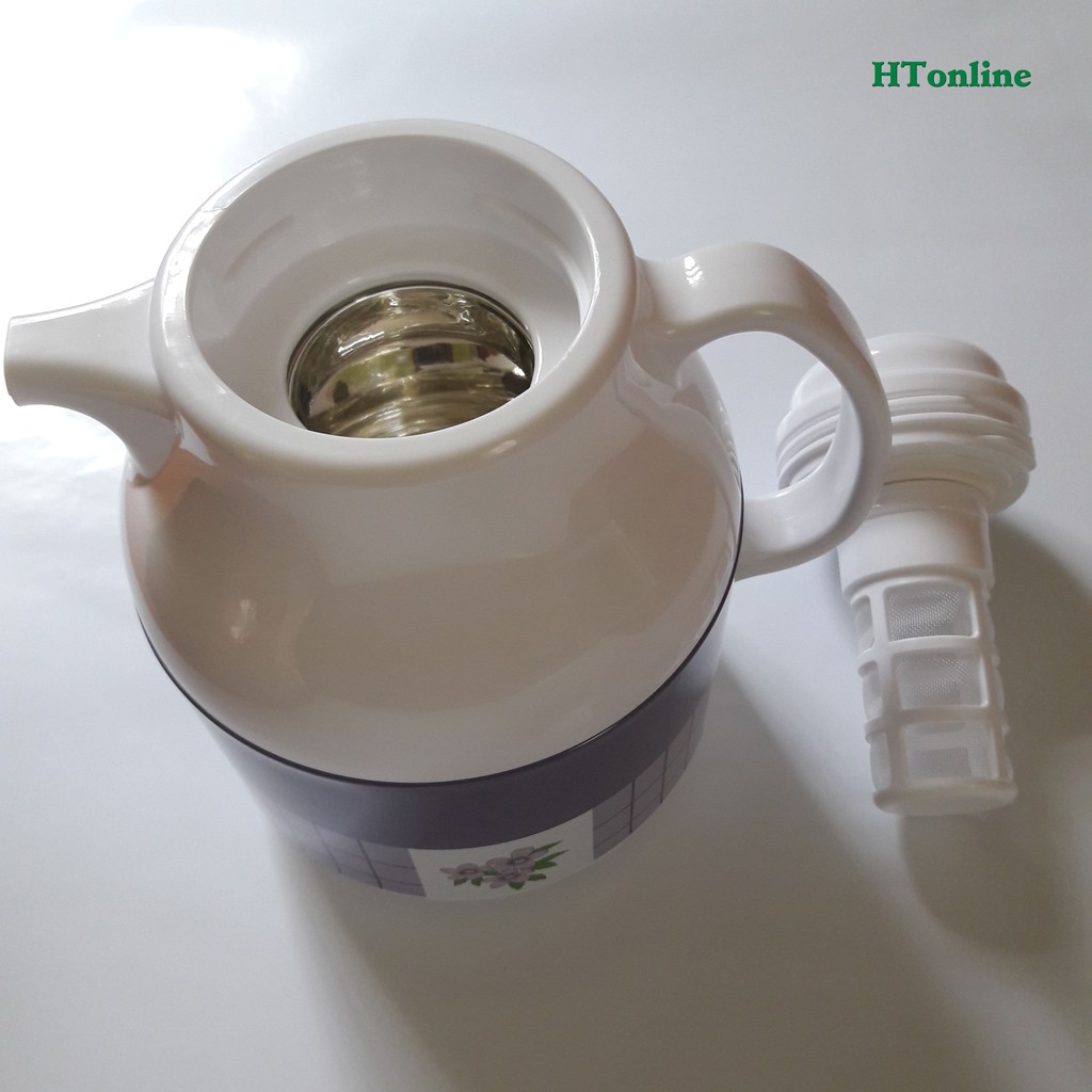 Phích pha tra 1 lít, bình pha trà, bình ủ trà rạng đông