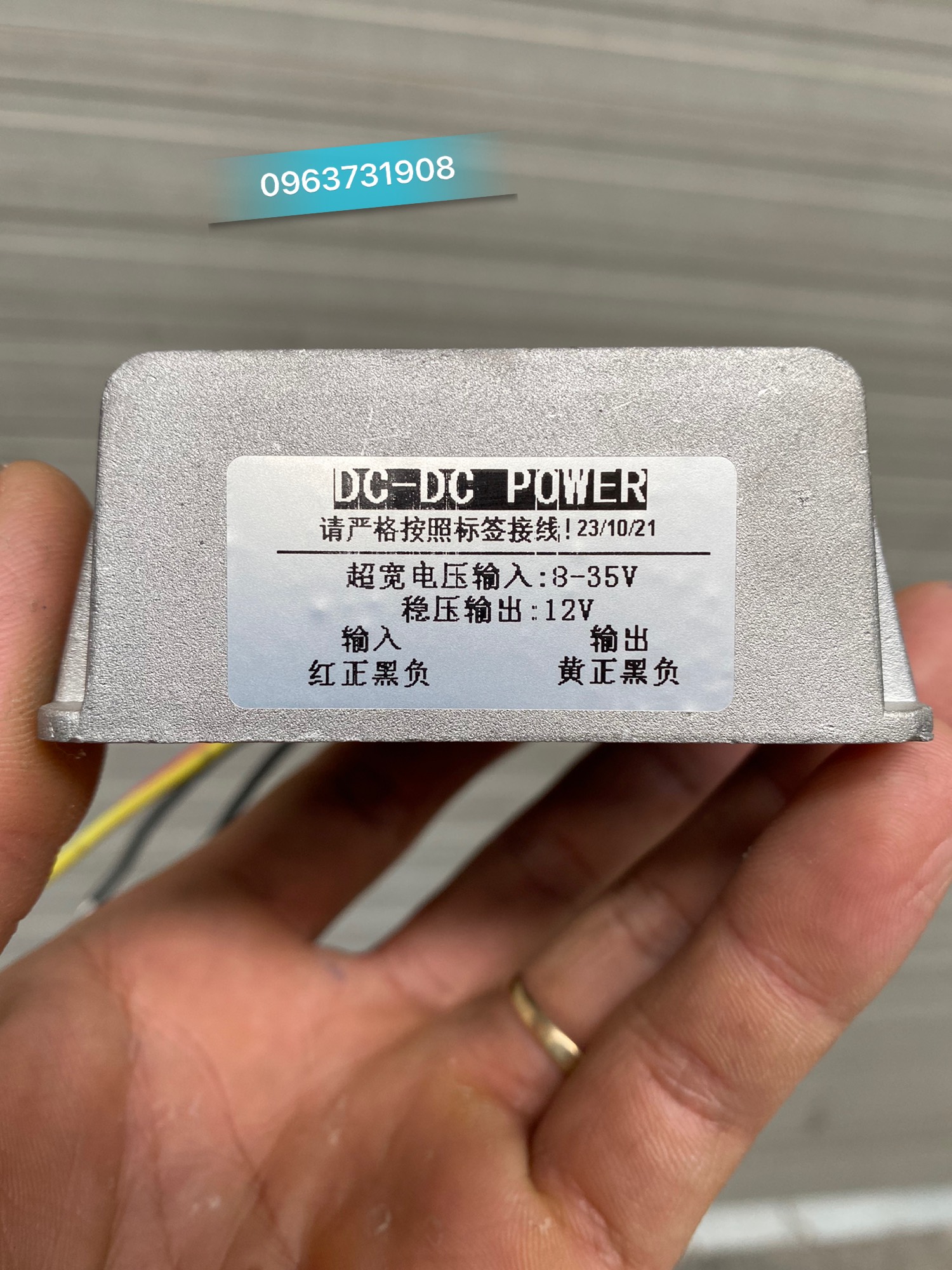 Mạch ổn định điện áp từ 8v đến 35v xuống 12v 10a chống mưa