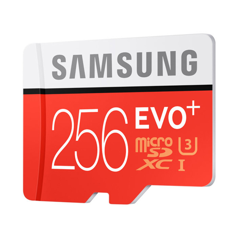 [HCM][Xả H&agraveng Kho]  Thẻ nhớ Thẻ nhớ MicroSDXC Samsung Plus 256GB U3 4K R100MB/s W90 MB/s - Box Anh New 2020 (Đỏ) - Model Evo Plus