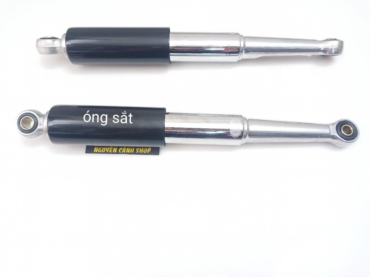 Phuộc sau xe 67 ống sắt màu đen