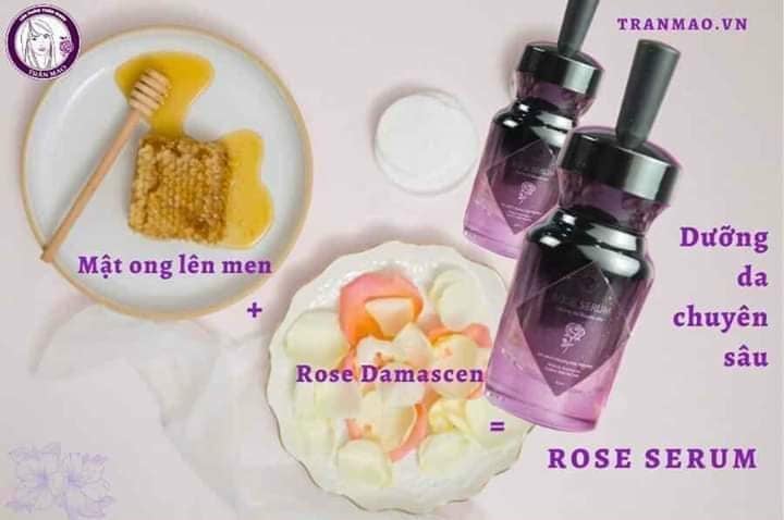 [HCM]ROSE SERUM TRẦN MAO 40ml