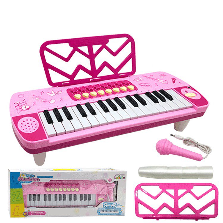 Đồ chơi đàn Piano kèm mic có nhạc cho bé
