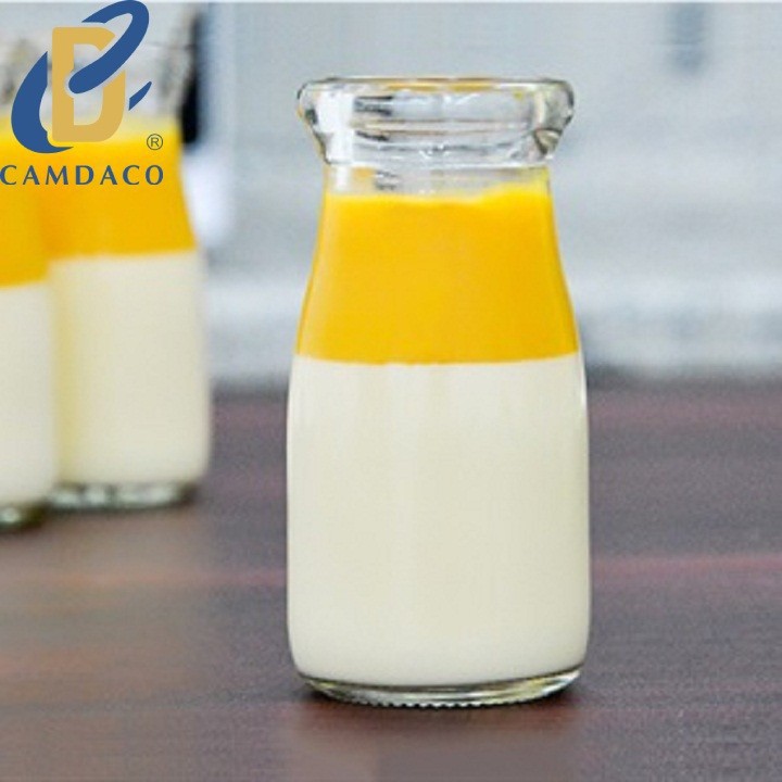 Bộ 12 chai hũ thủy tinh làm sữa chua pudding cao cẩm đạt 100ml