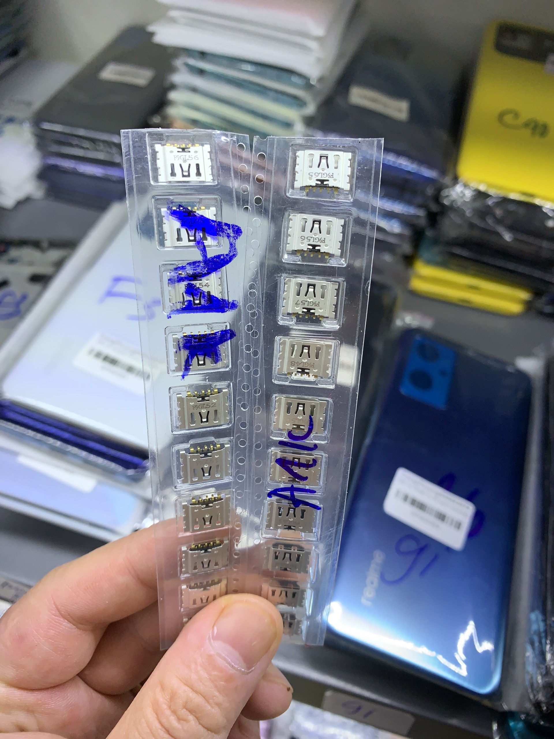 Chân sạc rời oppo A1k, realme C2