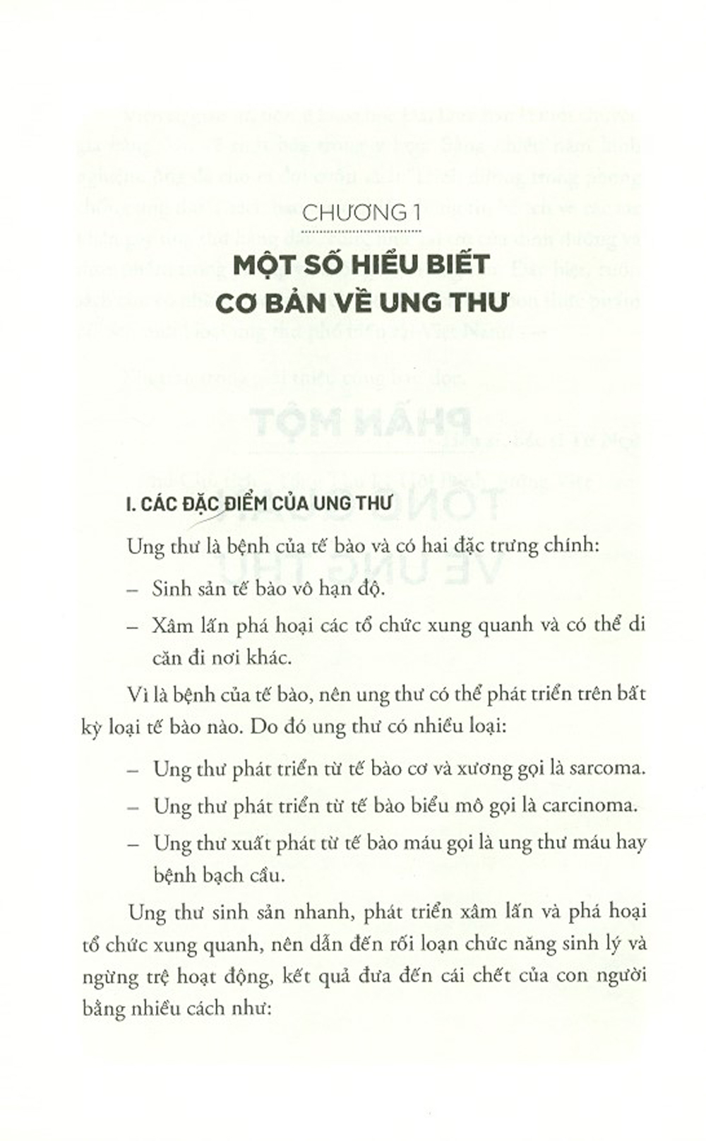 Dinh Dưỡng Trong Phòng Chống Ung Thư