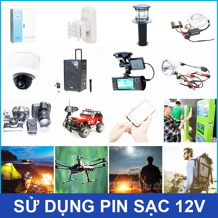 Pin sạc 12V 6800mAh MAXPOWER