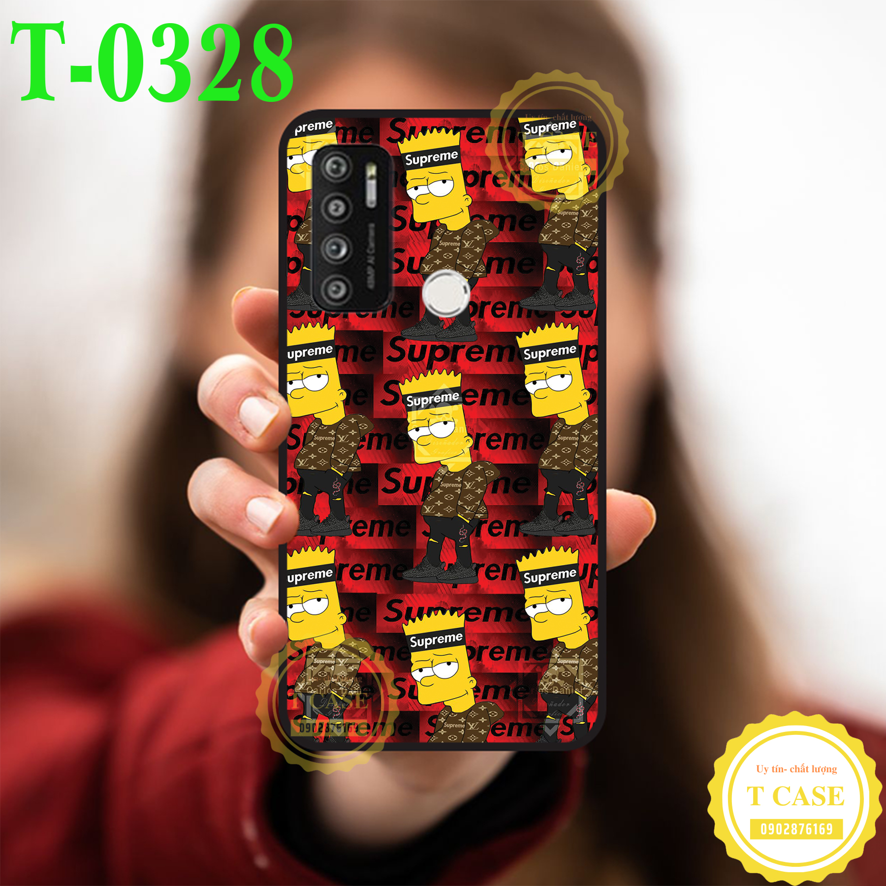 [HCM]Ốp lưng Vsmart Live 4 - TPU dẻo đen in hình Sup_Reme