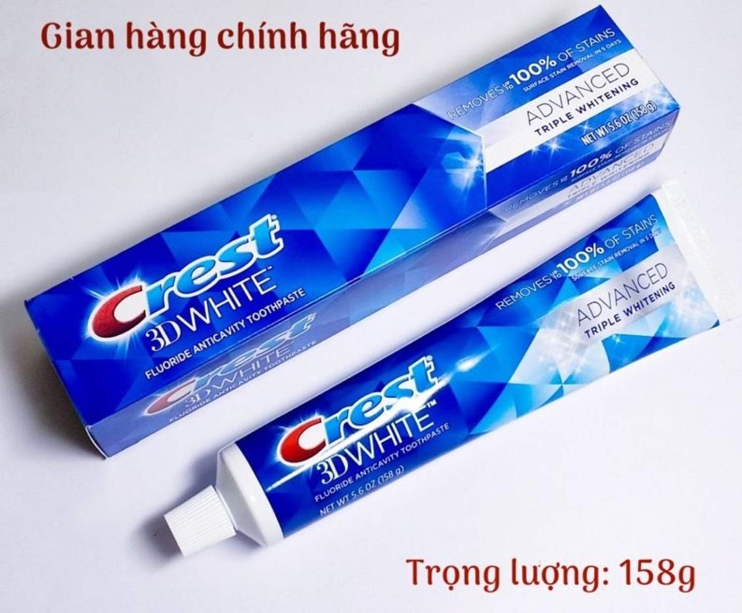 Kem Đánh Răng Crest 3D White Luxe Glamorous White