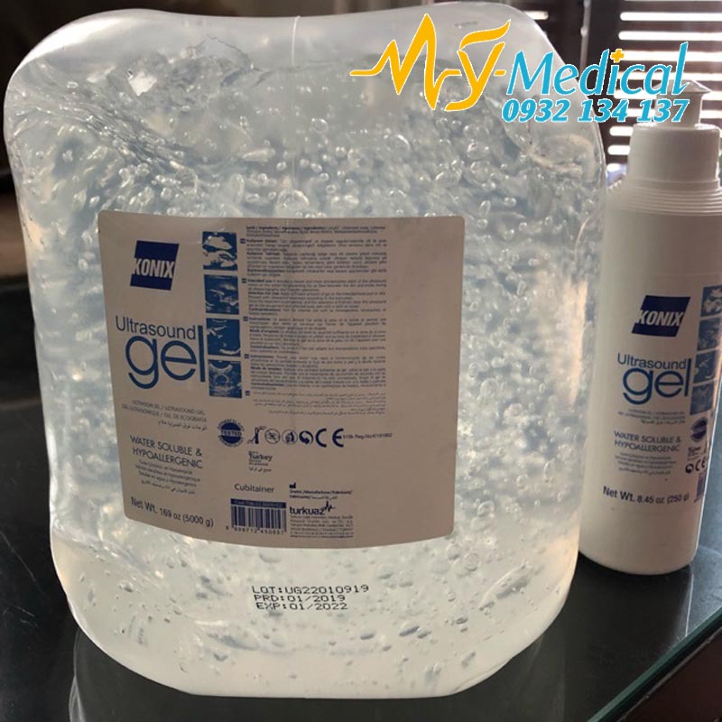 Gel y tế siêu âm Konix ( Gel spa triệt lông)