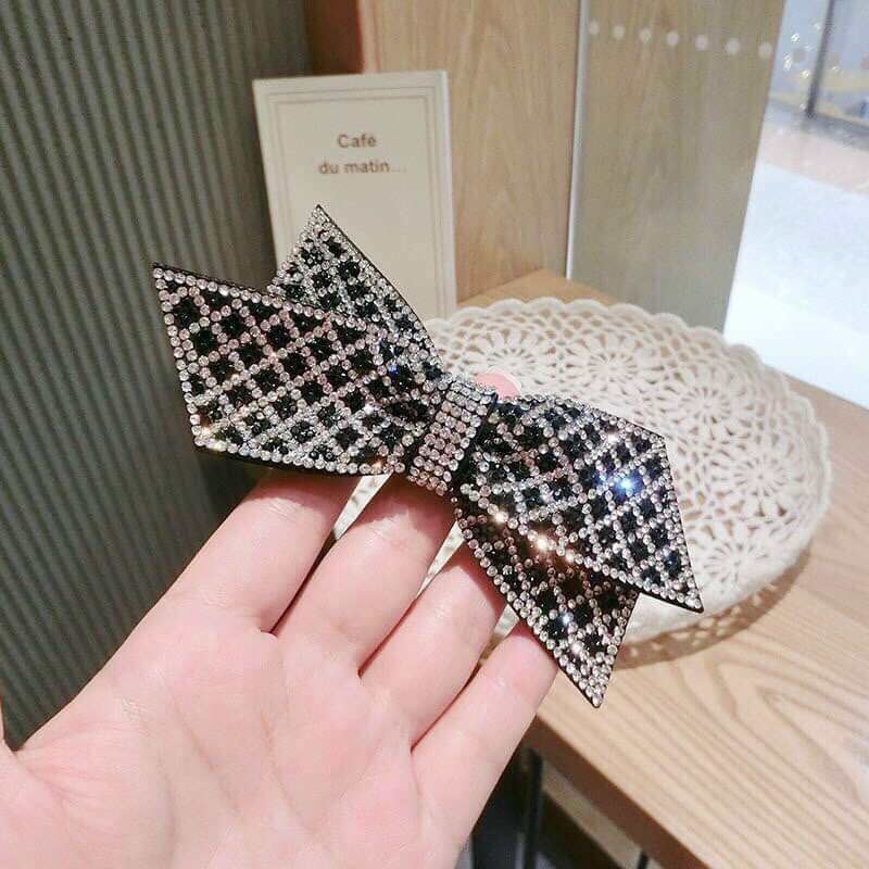 ✨✨✨ Cặp tóc nơ đính hạt siêu lấp lánh ✨✨