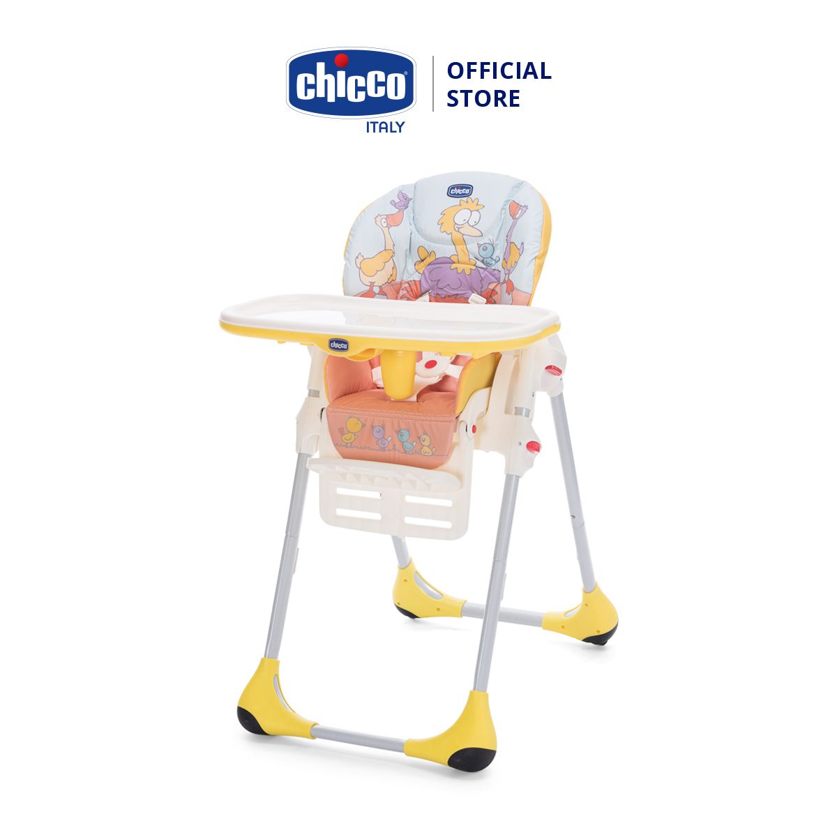 Ghế ăn Chicco Polly Vịt con Chicco