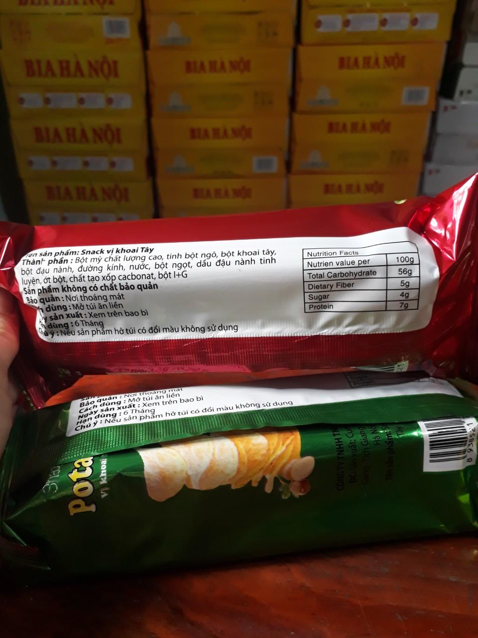 5 gói Snack Potato