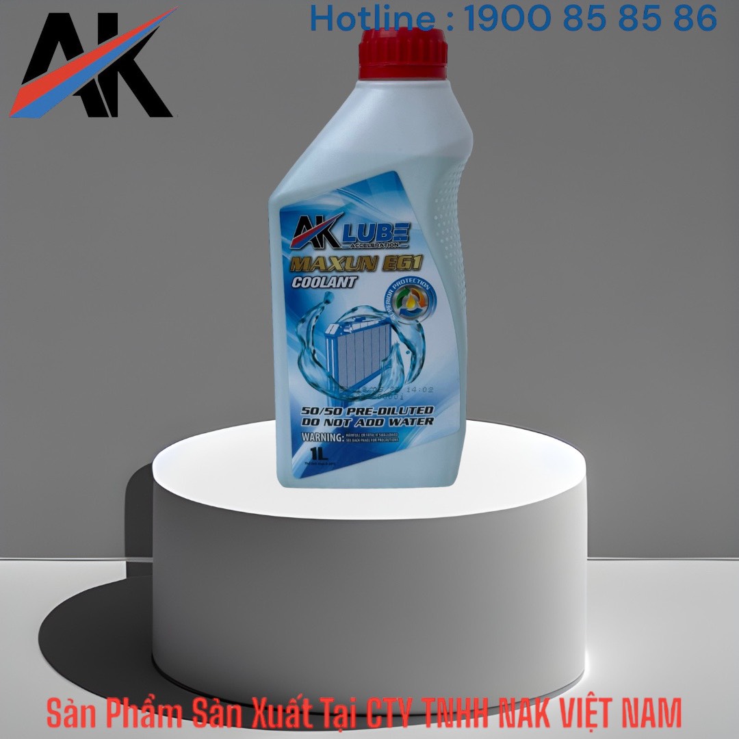 NƯỚC LÀM MÁT AKLUBE MAXUN COOLANT EG1 – 1L