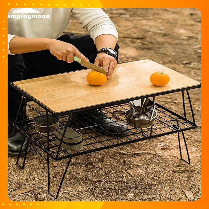 KỆ ĐỂ ĐỒ CẮM TRẠI DÃ NGOẠI CAMPINGMOON T-230